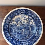 Large round, shallow Villeroy & Boch Rusticana dish - Blue
