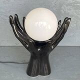 80s ceramic lamp