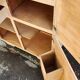 Mado buffet vintage from the 1960s - In sanded raw wood