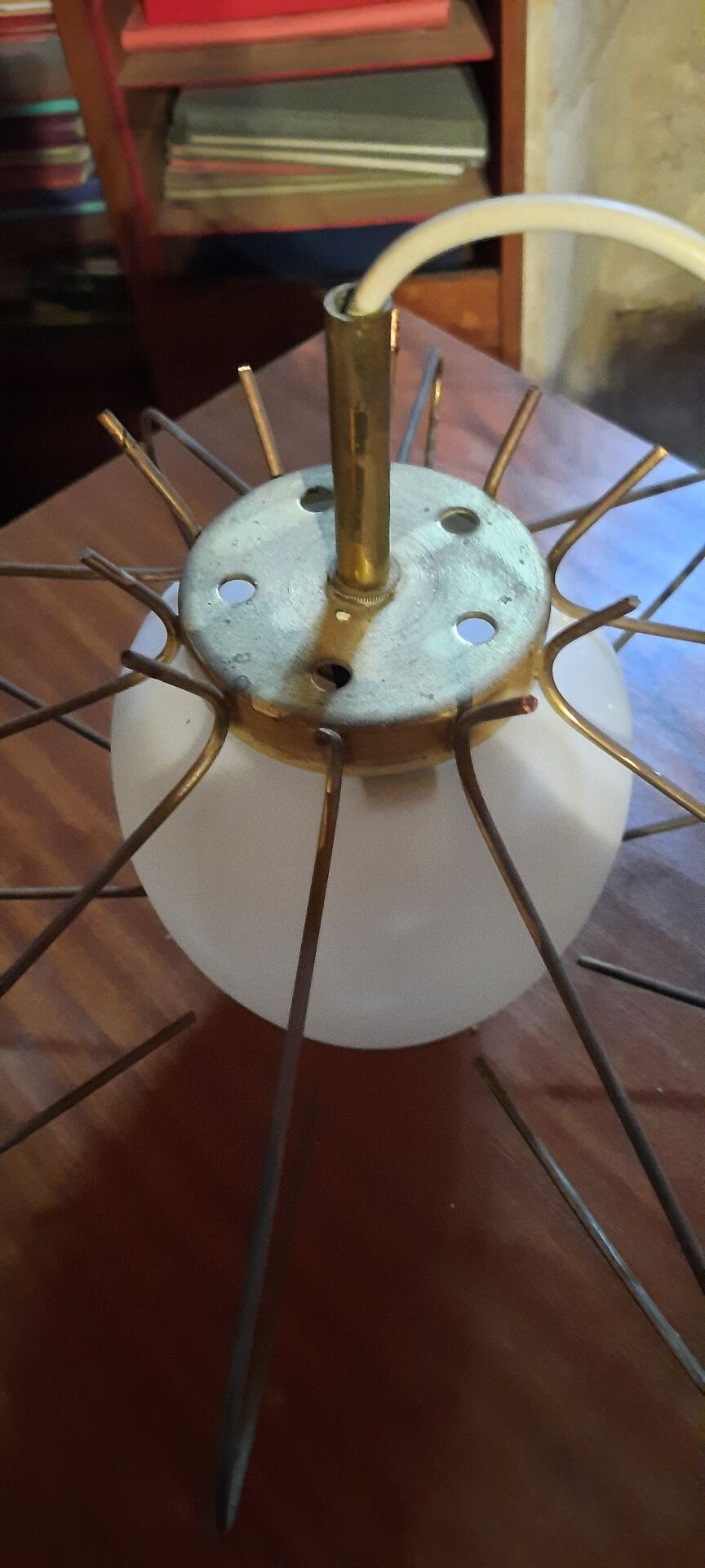 Vintage "spider" pendant lamp
