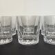 6 verres à whisky en cristal de Baccarat