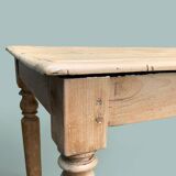 Raw wood farm table 1920