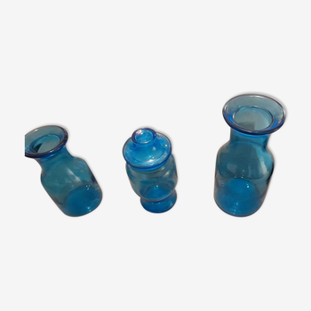 3 vases "container" made in belgium