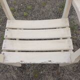 Paire de fauteuils en bois