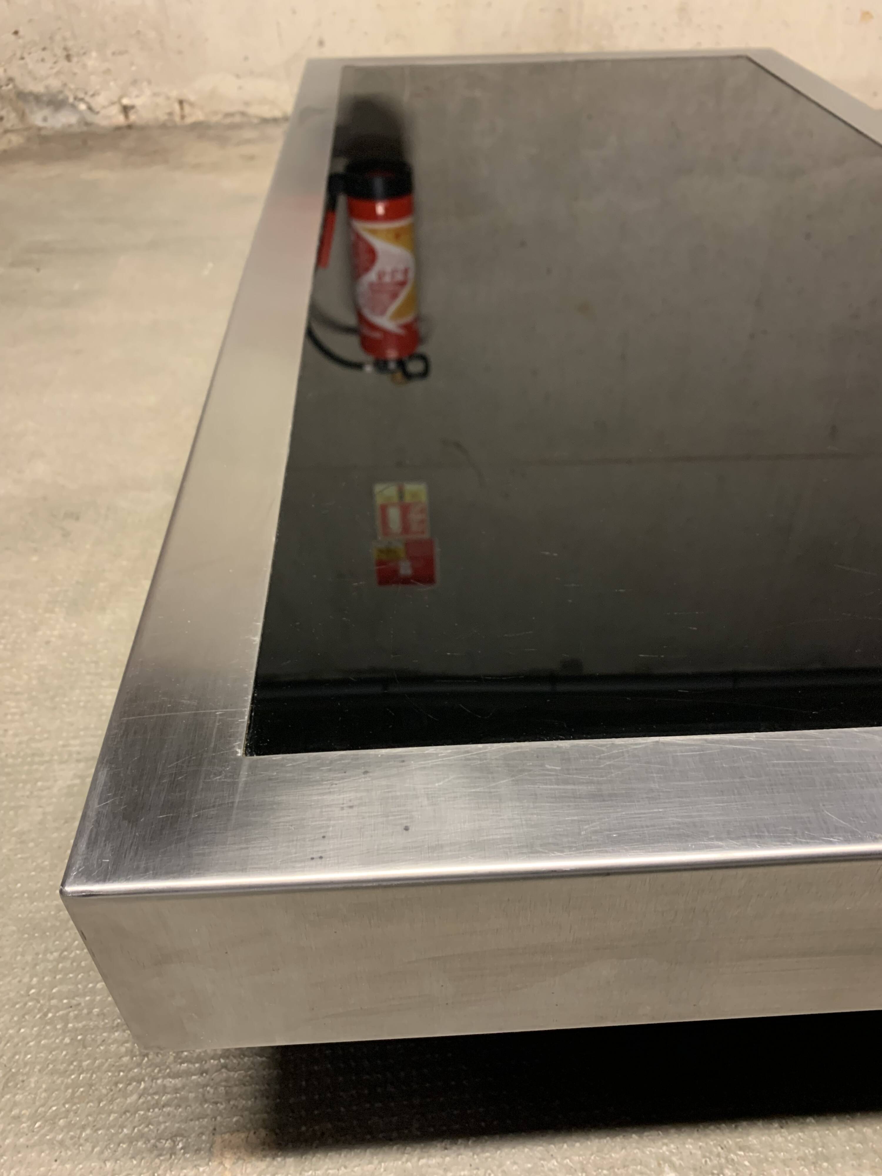 Vintage Retro Design Coffee Table in the Willy Rizzo Style