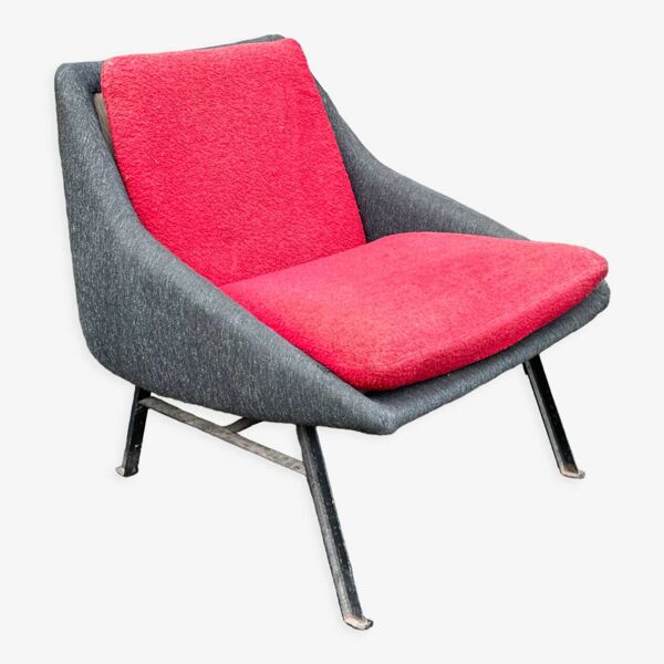 Fauteuil modèle 800, création et édition Steiner, vers 1958.