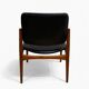 Captain chair pair by Erik Buch