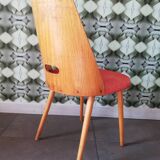 2 Vintage chairs Antonin Suman, Art Deco, Czechoslovakia 1960