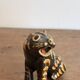 Animal Figurine Sculpture Glazed Terracotta Tiger Alebrije Mexico 1/2