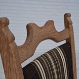 1970s, set 6 pcs of Danish dinning chairs, original very good condition, oak wood.