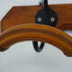 Wall coat rack 2 vintage hooks