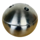 Seau à glace boule bowling inox 70's