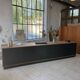 Two-sided counter sliding doors oak XXL 4m enfilade