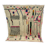Handmade Moroccan Berber carpet 217 x 149 CM