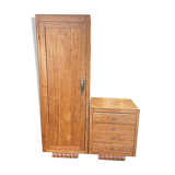 Asymmetrical Art Deco chest cabinet