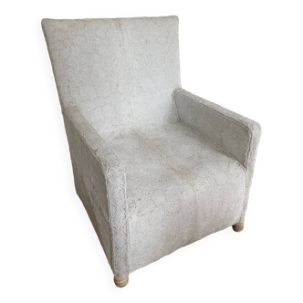 Fauteuil de Cérémonie africaine Yoruba en perles motifs fleurs, début XXe siècle