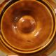 Series of 6 plates with oyster shells in Sarreguemines earthenware