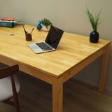 Beech desk, Danish design, 1980s, production: Denmark