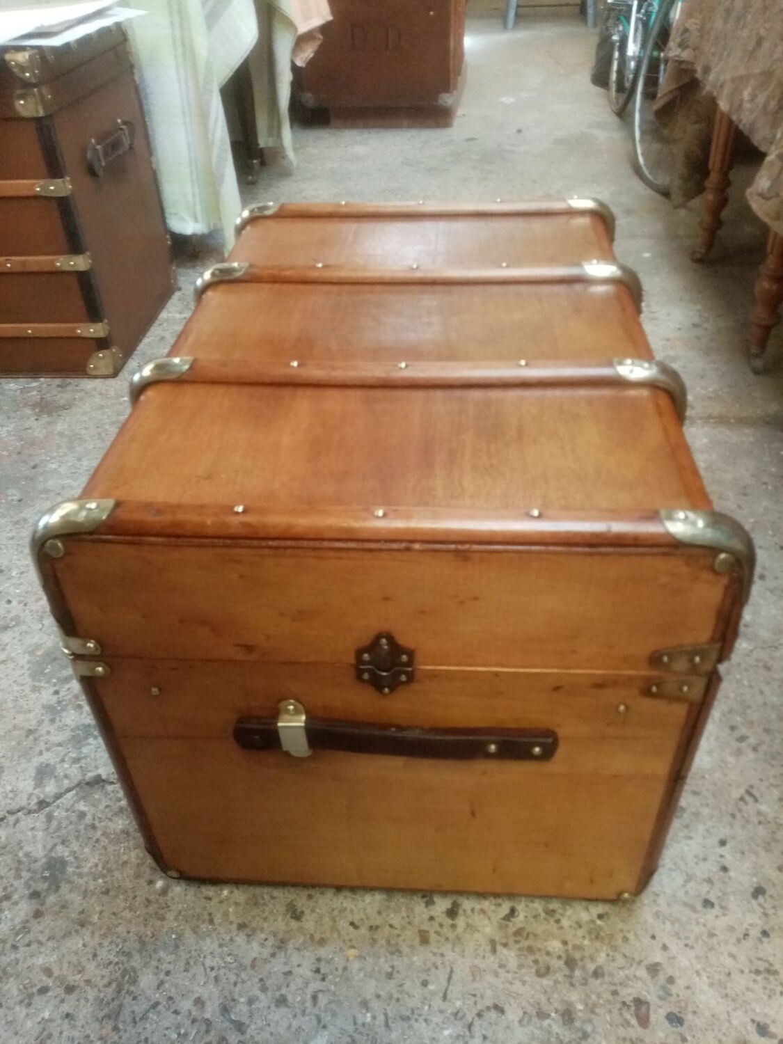 1930 period arched trunk