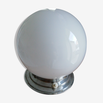 Opaline ball lamp year 50