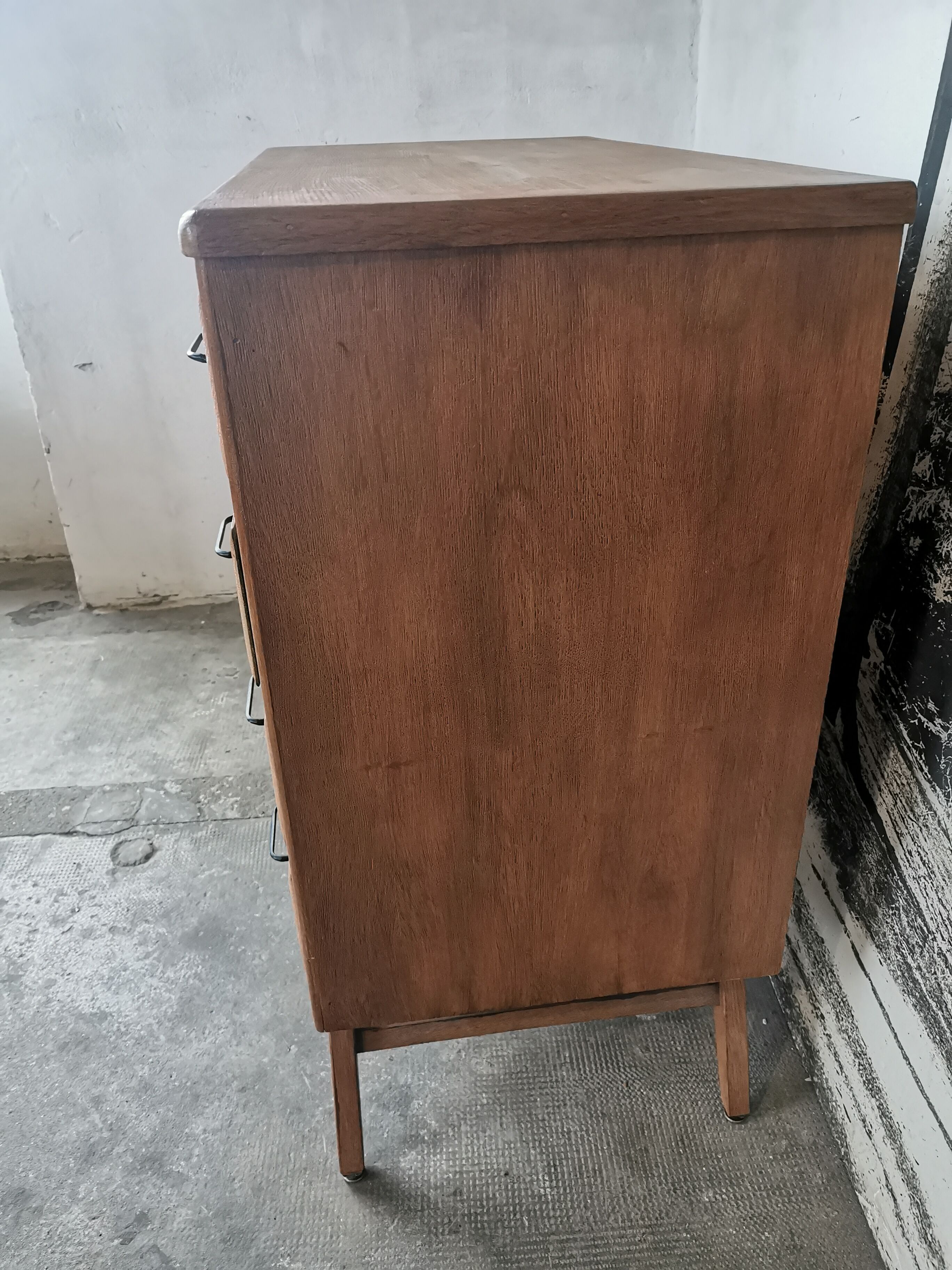 50's chest of drawers, compass feet