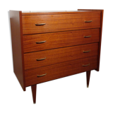 Chest of drawers vintage 60s teak