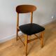 4 chaises danoises années 50