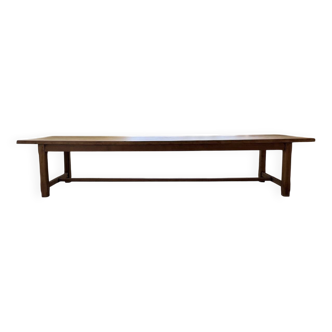 Table de ferme XXL en chêne massif