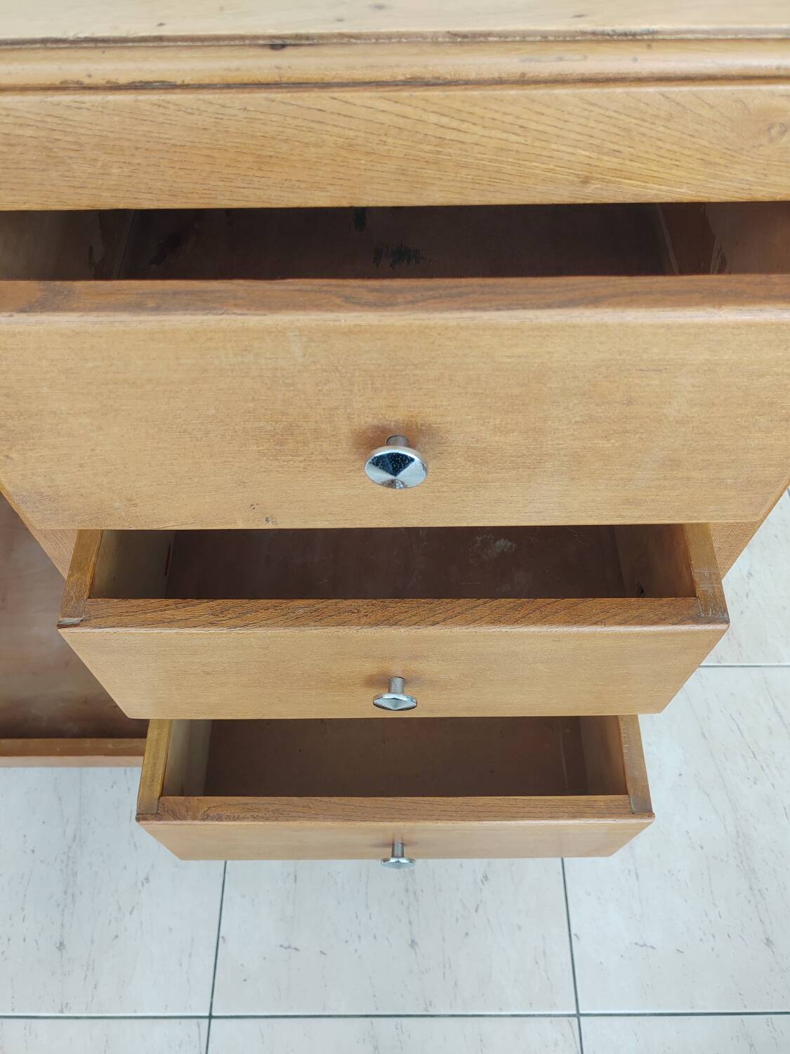 Antique vintage storage unit, antique sideboard, chest of drawers