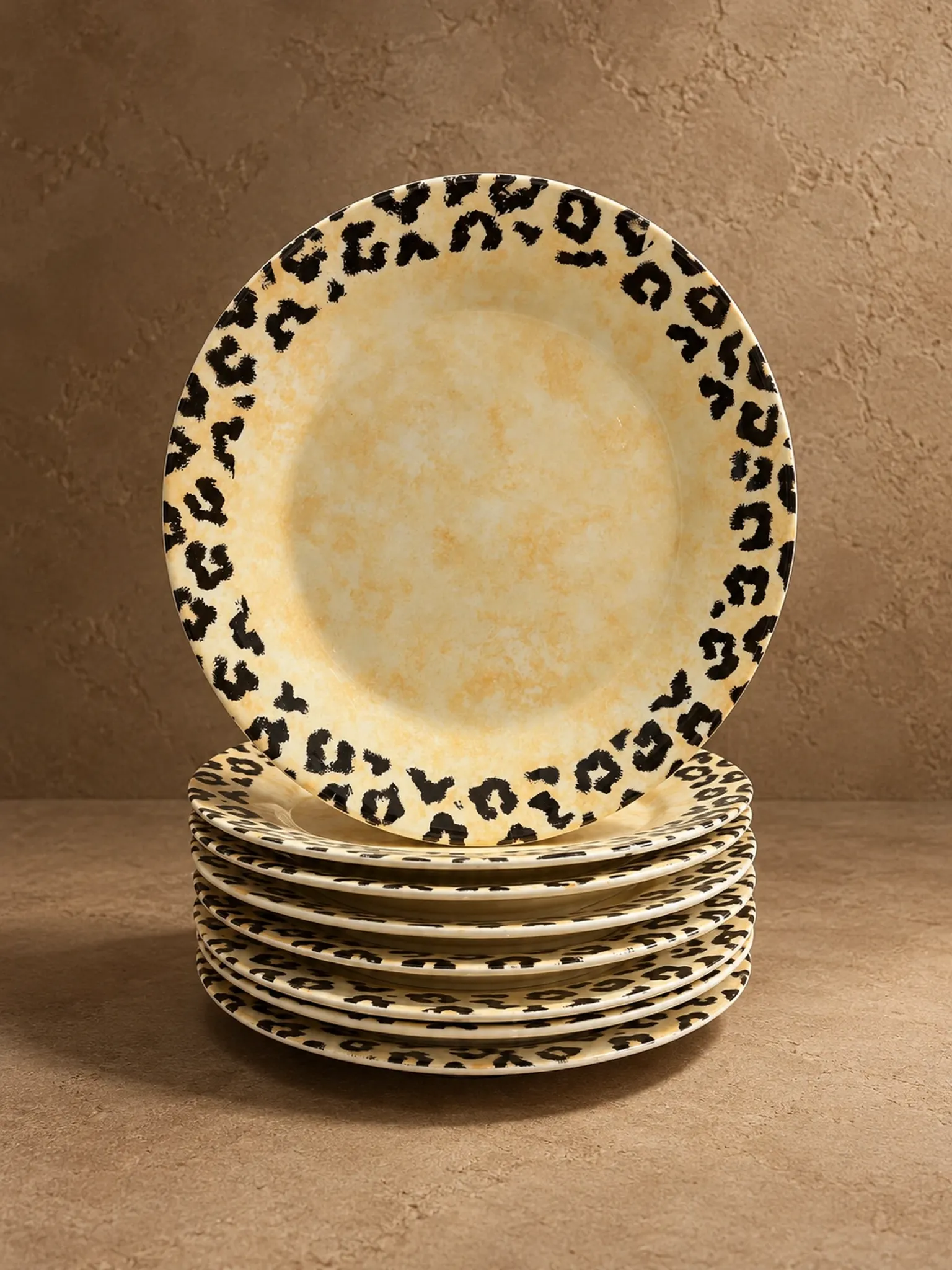 Service d'assiettes Pagnossin Treviso -Collection "Safari"