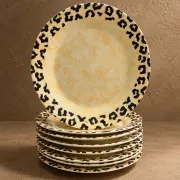 Service d'assiettes Pagnossin Treviso -Collection "Safari"