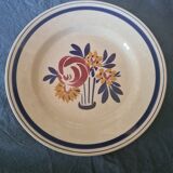 Assiettes plates porcelaine opaque HBCM