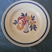 Assiettes plates porcelaine opaque HBCM