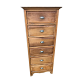 Meuble classeur à clapets ancien 1950