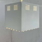 Modern minimalist cube ceiling light from the mid-century, Finland, 1960s.