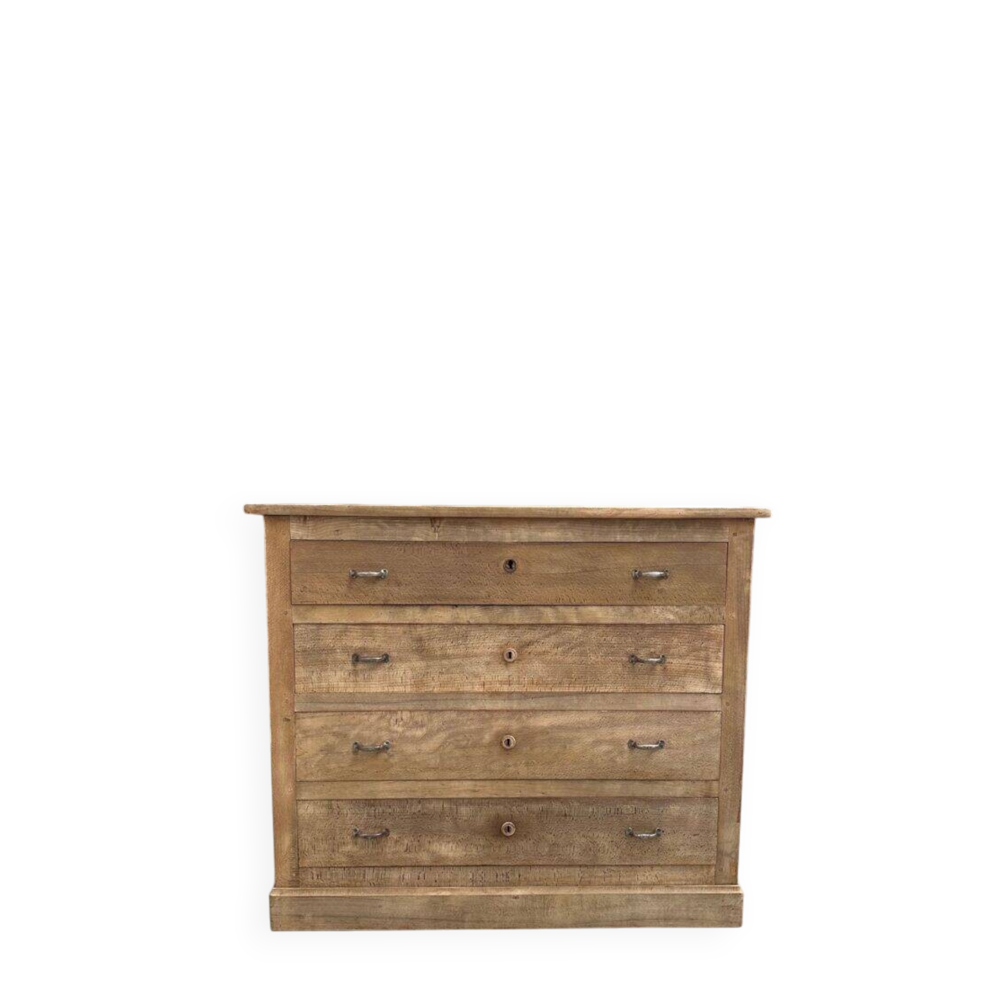 Beech commode, late 19th century