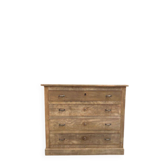 Beech commode, late 19th century