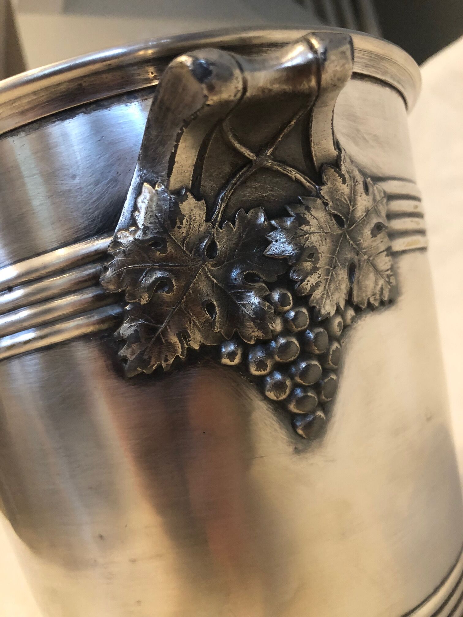 Champagne bucket silver Paris