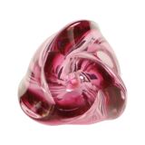 Petit Vase Violet Val Saint Lambert Design René Delvenne 20cm