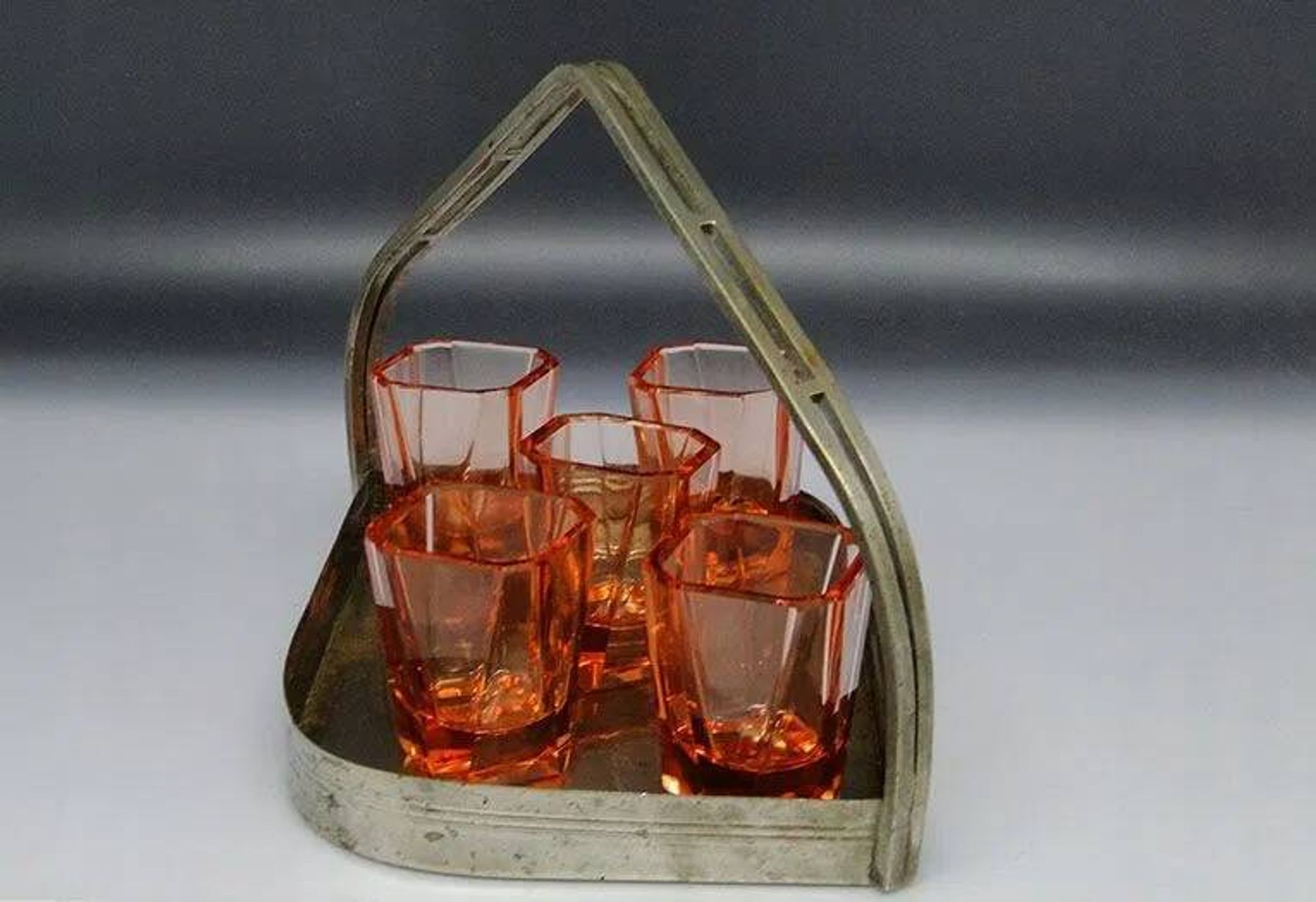 Plateau Art Déco B1J pour verres