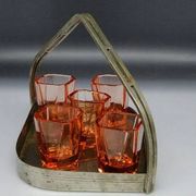 Plateau Art Déco B1J pour verres