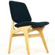 Ensemble de 4 chaises dans le style d'Arne Hovmand olsen 'Bergen'