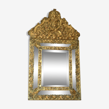 Miroir à parecloses biseauté Napoléon III