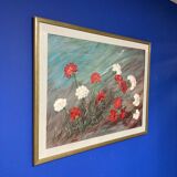 Vintage carnation painting