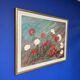 Peinture vintage aux oeillets
