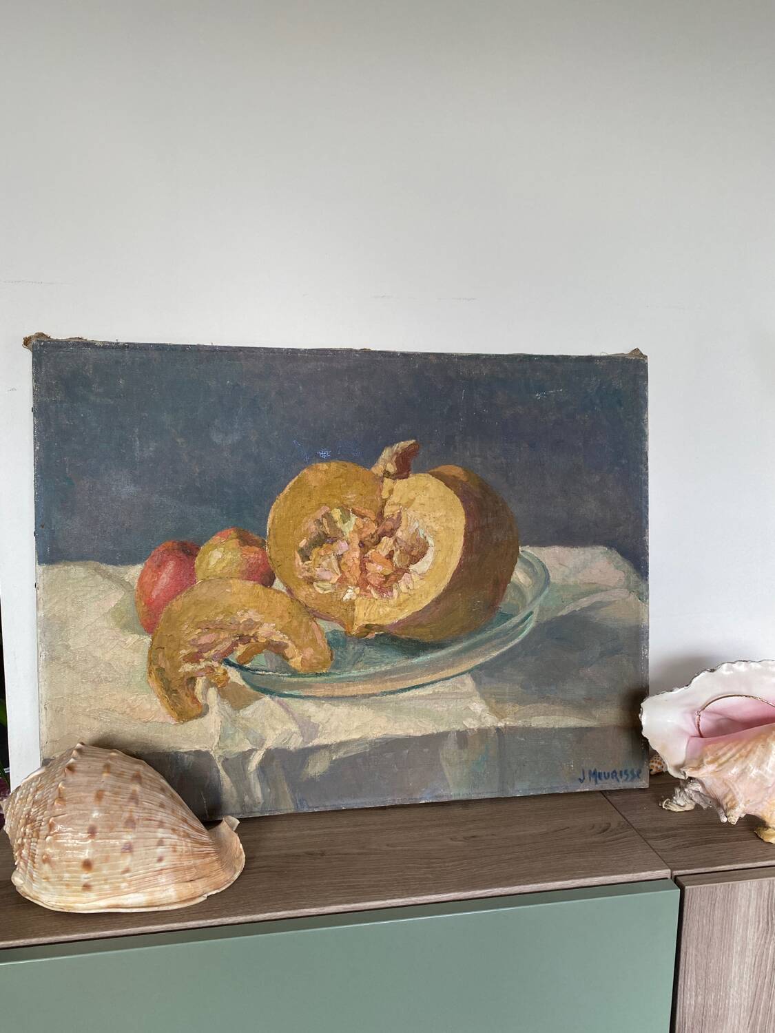Still life with pumpkin