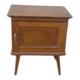 Vintage bedside table, tapered legs