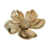 Empty ashtray pocket individual flower art deco