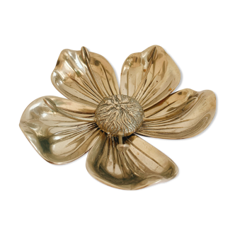 Empty ashtray pocket individual flower art deco