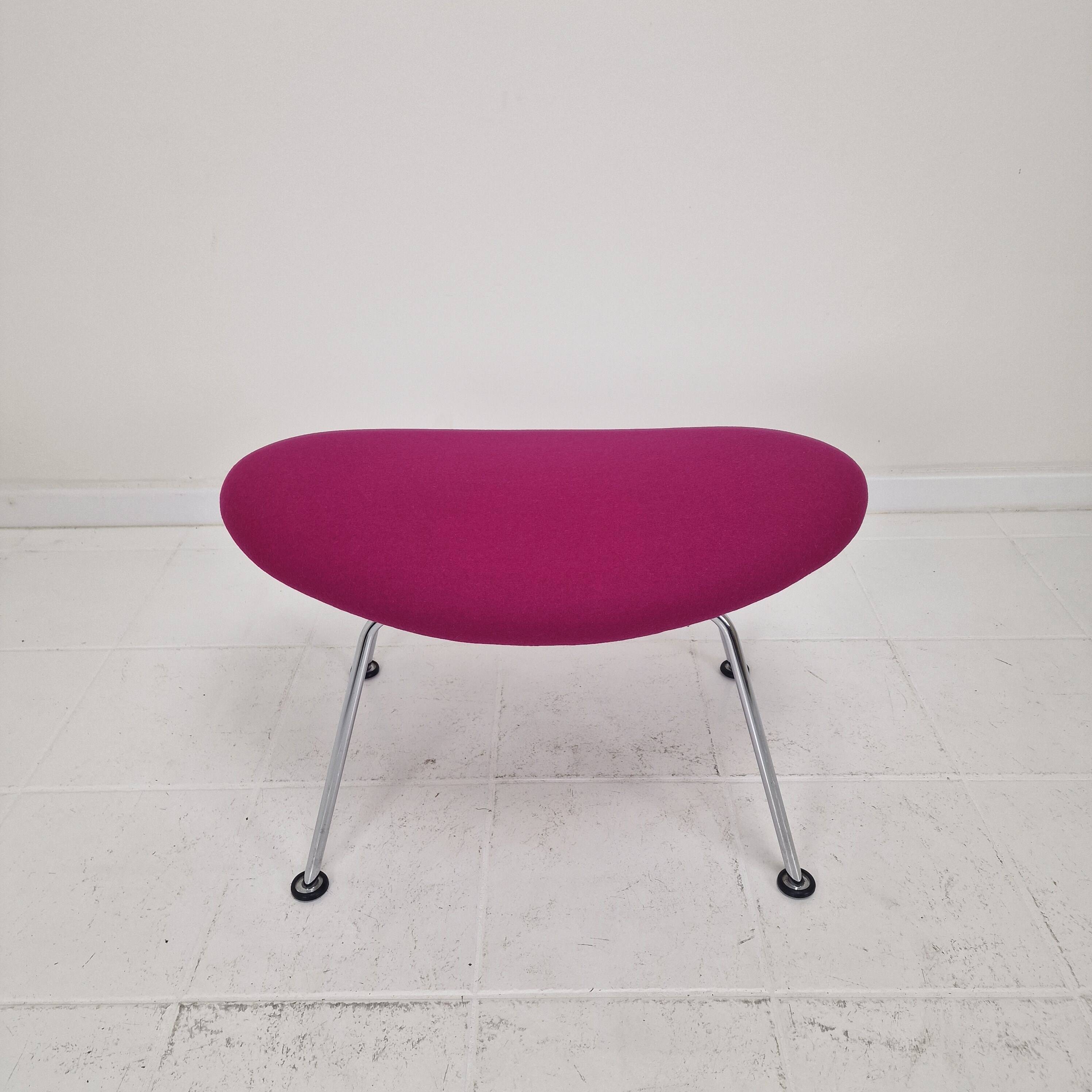 Orange Slice Chair with Ottoman by Pierre Paulin for Artifort, 1980s